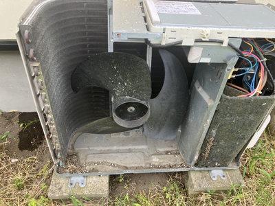 エアコン 室外機掃除 エアコン 室外機掃除